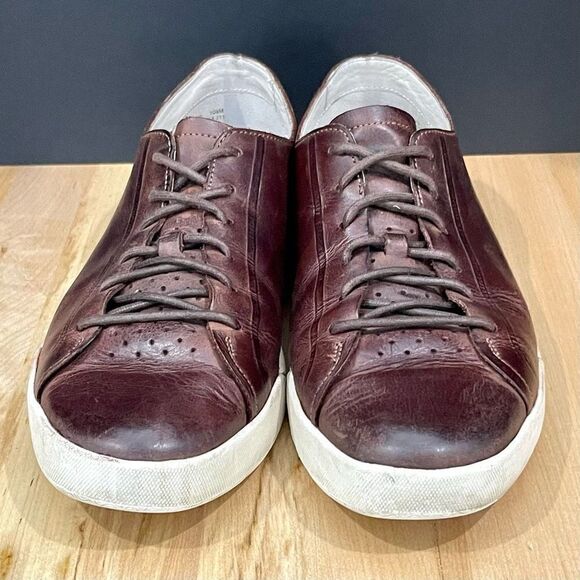 Cole Haan Brown Leather Retro Sneakers. Size 10.5M - Picture 2 of 10
